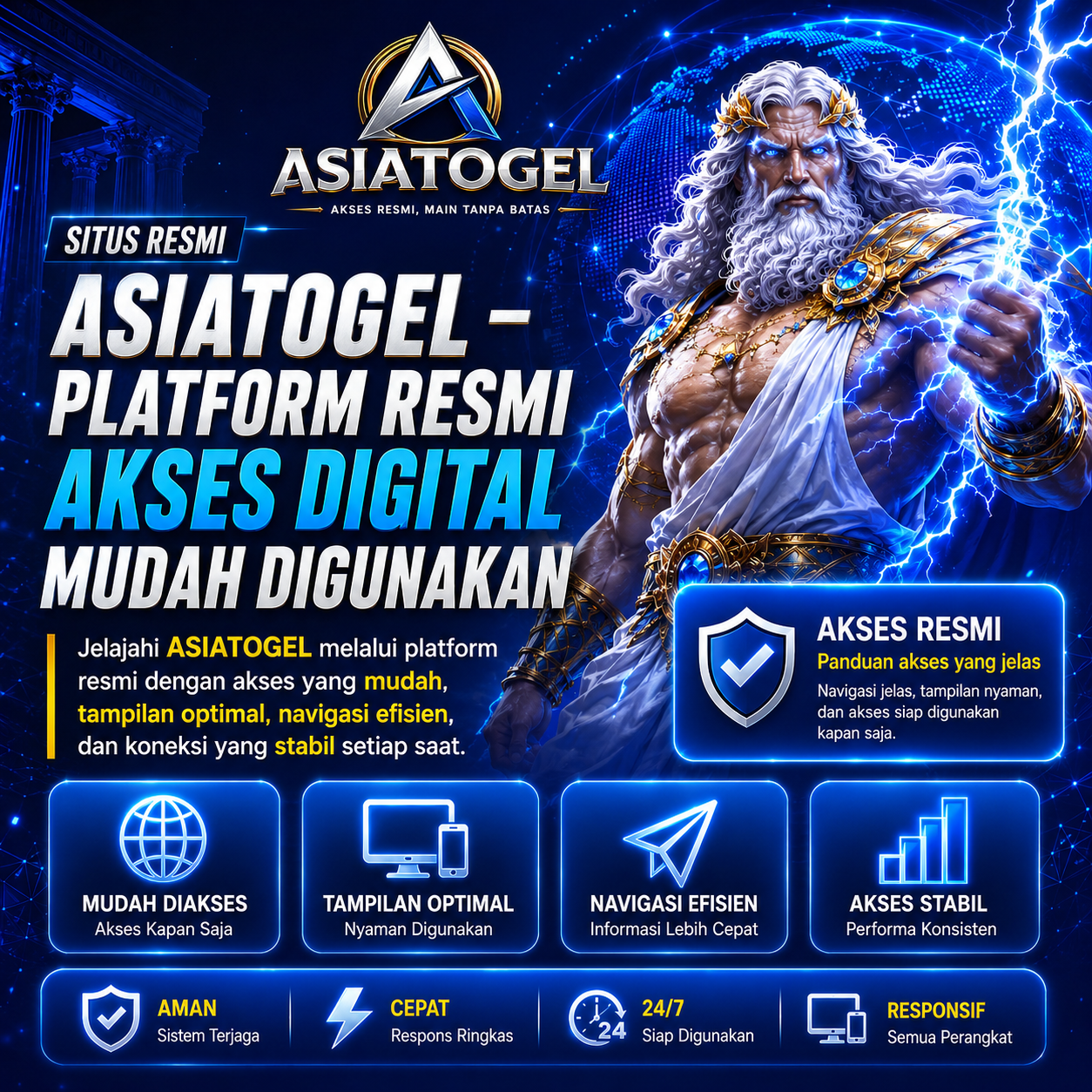 ASIATOGEL ⚡ Situs Togel Online Terpercaya & Link Togel 4D Resmi